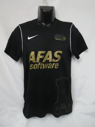 Camiseta de fútbol negra Nike AZ Alkmaar - miniatura 1