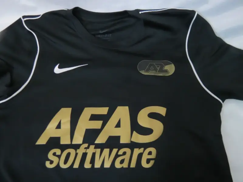 Camiseta de fútbol negra Nike AZ Alkmaar - 5