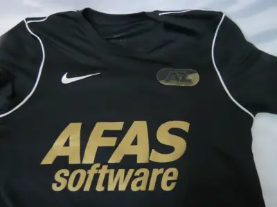 Camiseta de fútbol negra Nike AZ Alkmaar - miniatura 5