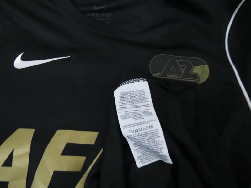 Camiseta de fútbol negra Nike AZ Alkmaar - 6