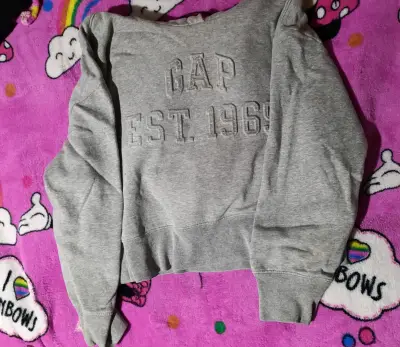 Polerón gris GAP Kids talla XL (12) - miniatura 1