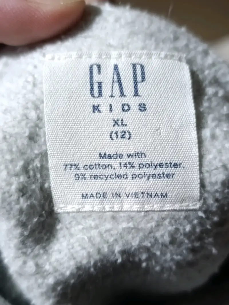Polerón gris GAP Kids talla XL (12) - 2