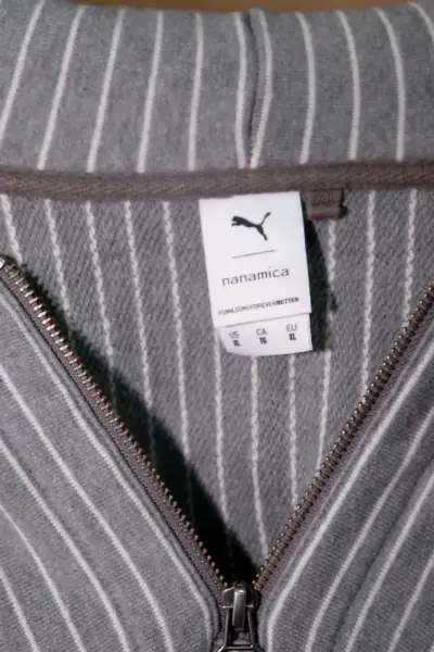 Polerón Puma X Nanamica XL - Gris rayado - miniatura 3