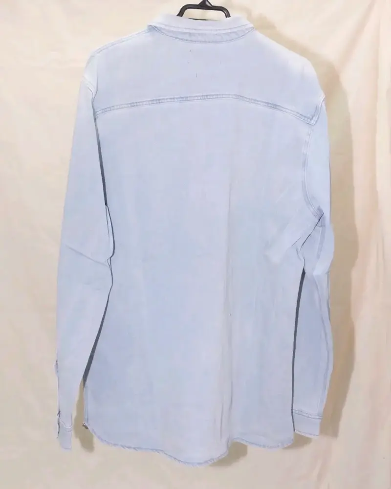 Camisa Denim mezclilla RFK L - Celeste - 2