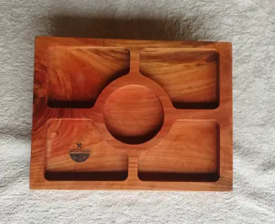 Tabla de madera para picoteo rústica - miniatura 3