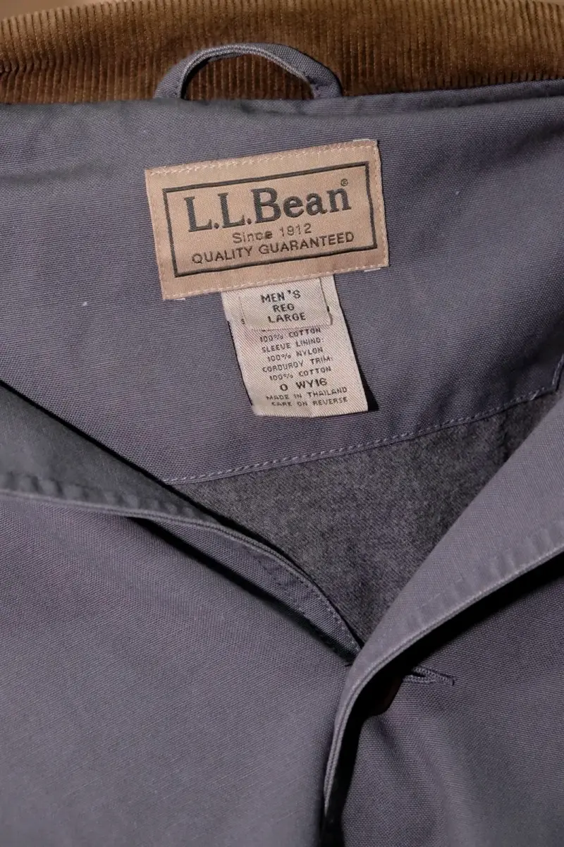 Chaqueta vintaje L.L. Bean L - Gris azulado - 3