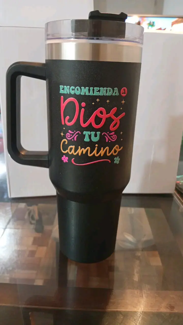 vasos térmicos con frases inspiradoras - 2