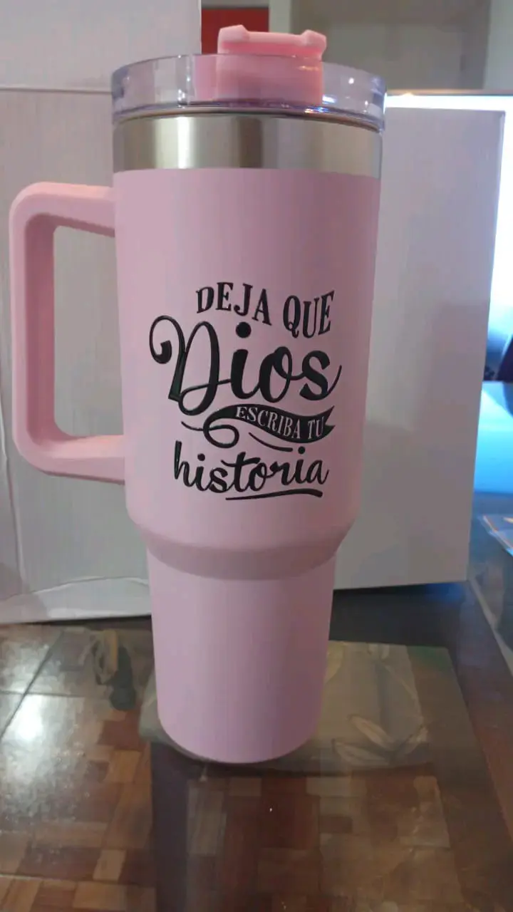 vasos térmicos con frases inspiradoras - 5