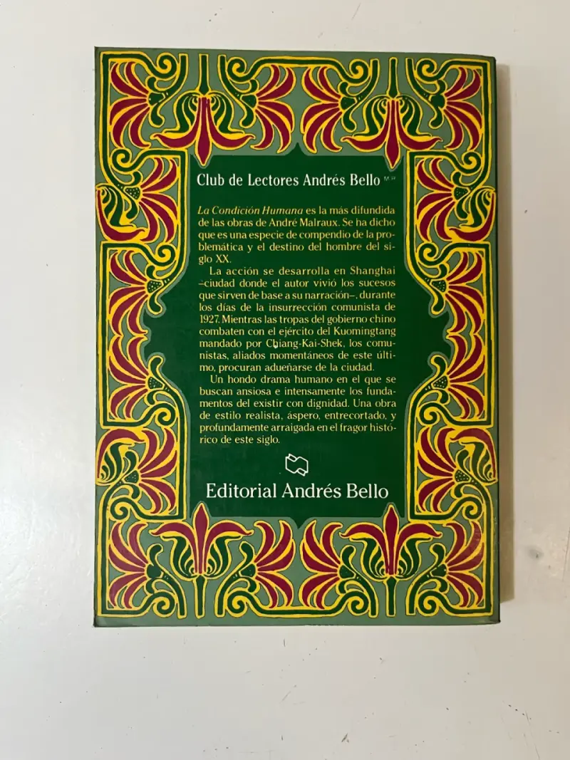 Libro La Condición Humana de André Malraux - 3