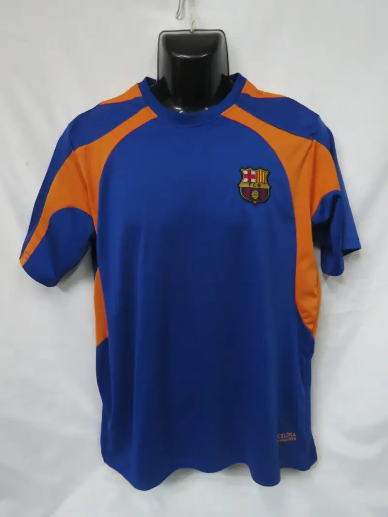 Camiseta FC Barcelona azul y naranja TALLA M - 1