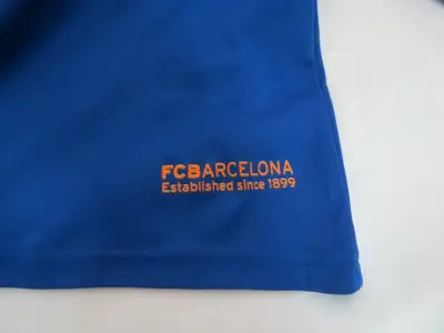 Camiseta FC Barcelona azul y naranja TALLA M - miniatura 6