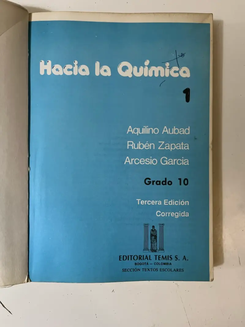 Libro Hacia la Química 1 Tercera Edición - 2