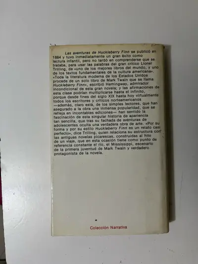 Libro 'Las Aventuras de Huckleberry Finn' de Mark Twain - miniatura 3