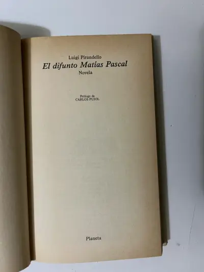 Libro 'El difunto Matías Pascal' de Luigi Pirandello - miniatura 2