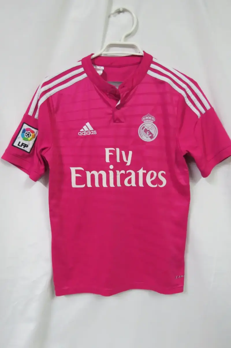 Camiseta Real Madrid rosa Adidas talla 14 niño a - 1