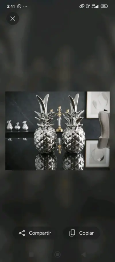 Set de Espejos Decorativos de Pared en Forma de Flor - miniatura 3