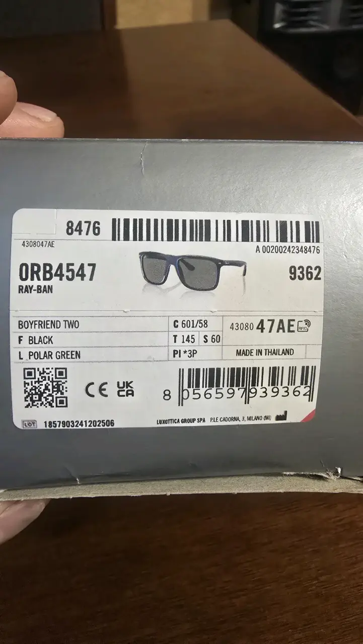 Gafas de Sol Ray-Ban Boyfriend Two Polarizadas - 2