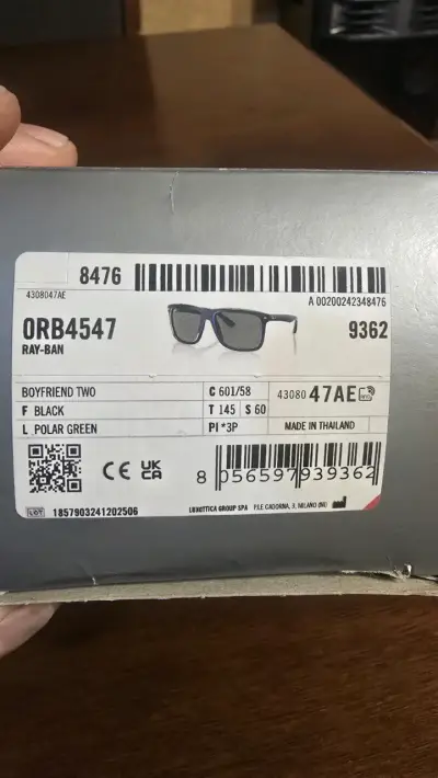 Gafas de Sol Ray-Ban Boyfriend Two Polarizadas - miniatura 2