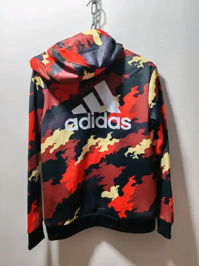 Polerón Adidas camuflado multicolor - miniatura 1