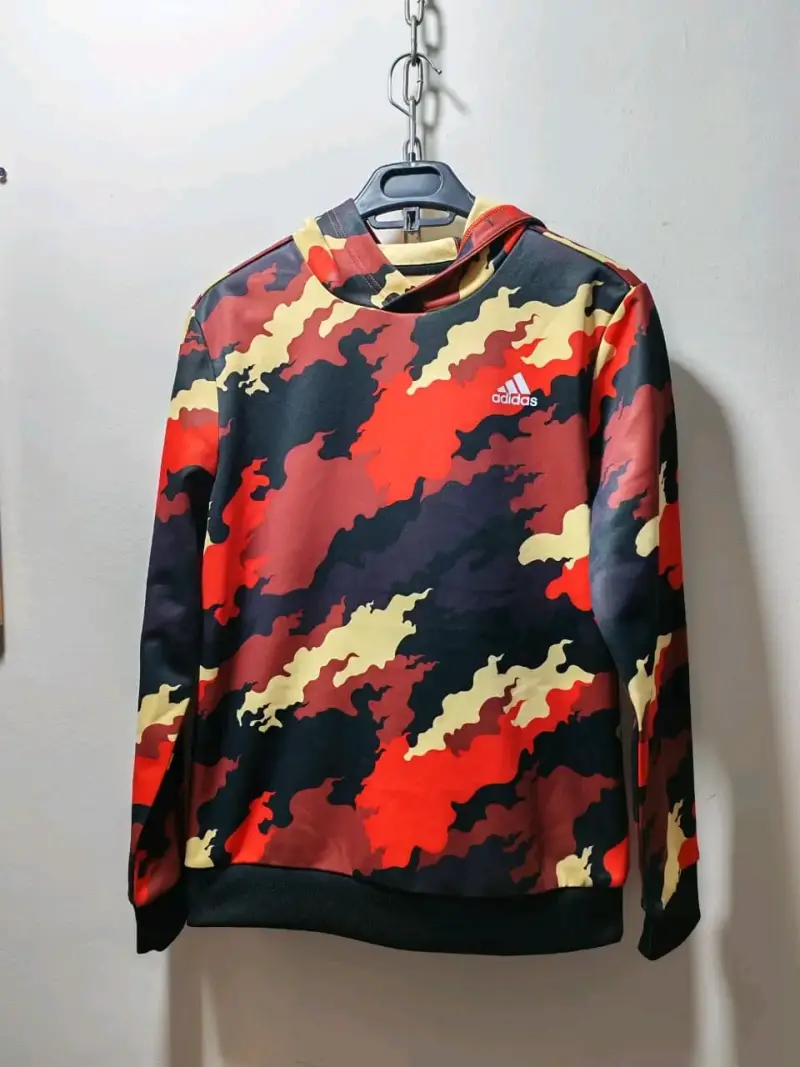 Polerón Adidas camuflado multicolor - 2