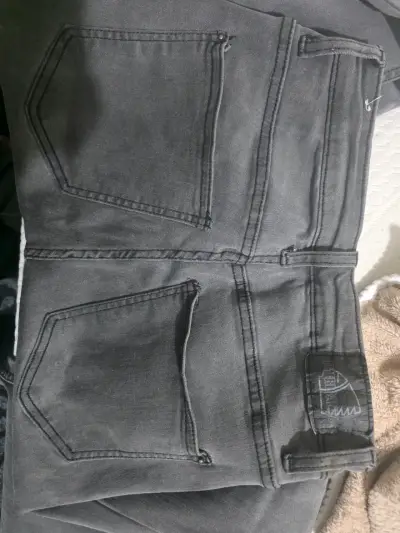 Jeans grises americanino corte flare - miniatura 5