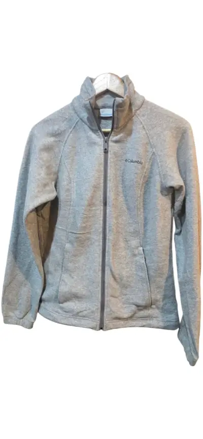 Chaqueta polar gris Columbia para mujer - miniatura 1