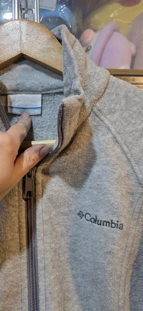 Chaqueta polar gris Columbia para mujer - 2