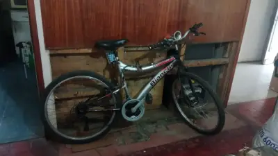 Bicicleta de montaña Bianchi gris en buen estado - miniatura 1