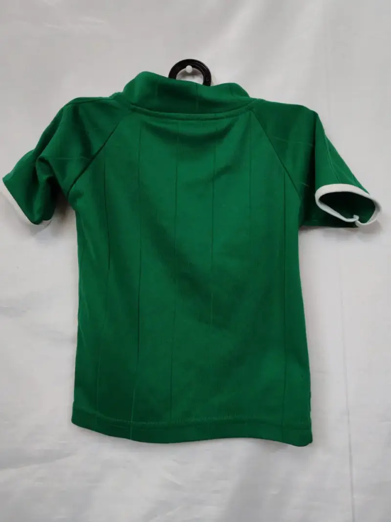 Camiseta de fútbol verde para niño talla 0 - 2