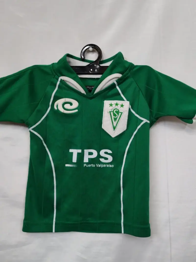 Camiseta de fútbol verde para niño talla 0 - 4