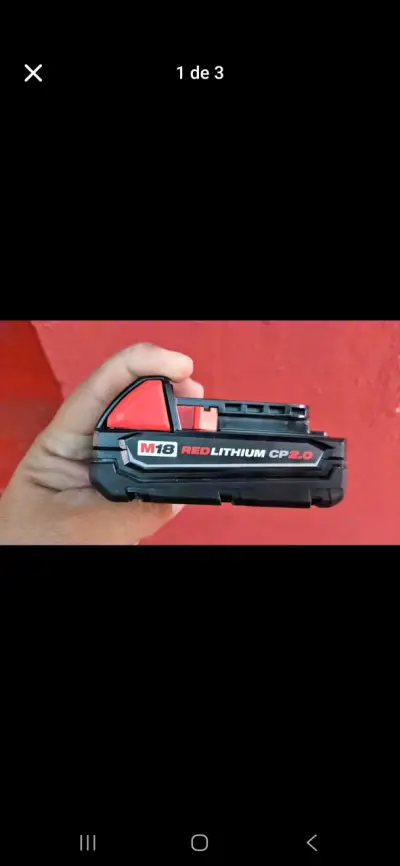 Batería Milwaukee M18 RedLithium 2.0 Ah - miniatura 3