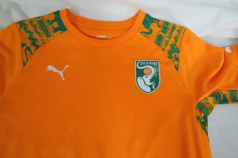 Camiseta Puma Costa de Marfil Naranja talla 12 - 4