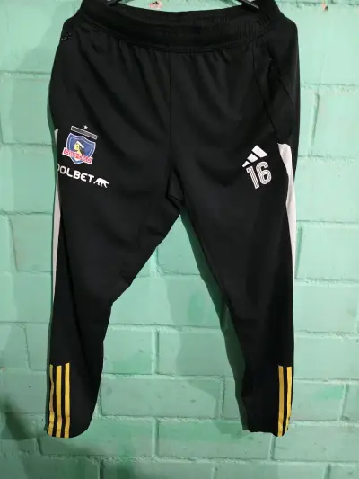 Pantalones deportivos Colo-Colo Adidas negros - miniatura 1