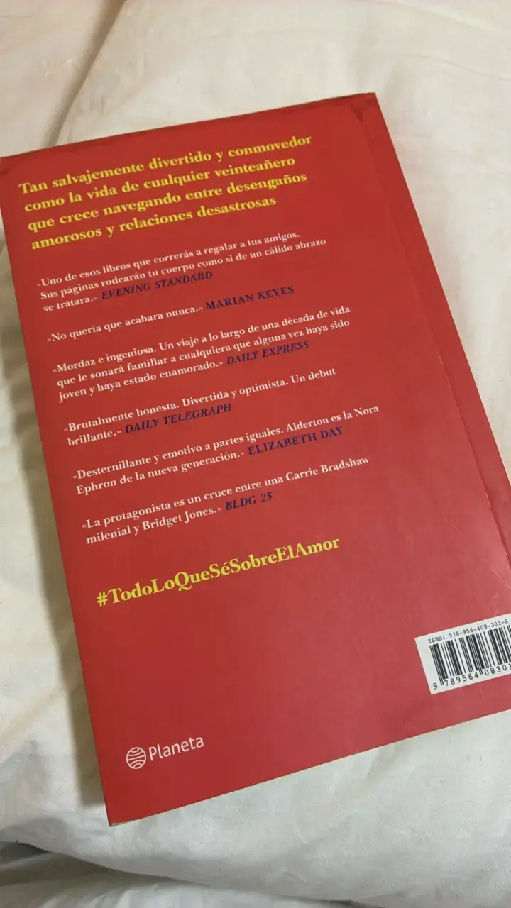 Libro 'Todo lo que sé sobre el amor' de Dolly Alderton - 2