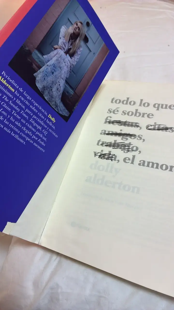 Libro 'Todo lo que sé sobre el amor' de Dolly Alderton - 3