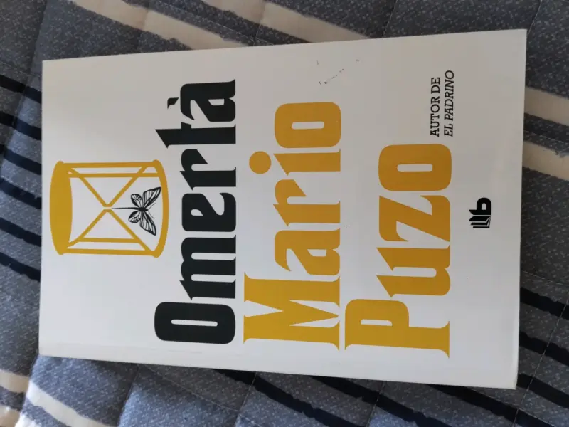Libro Omertà de Mario Puzo en buen estado
