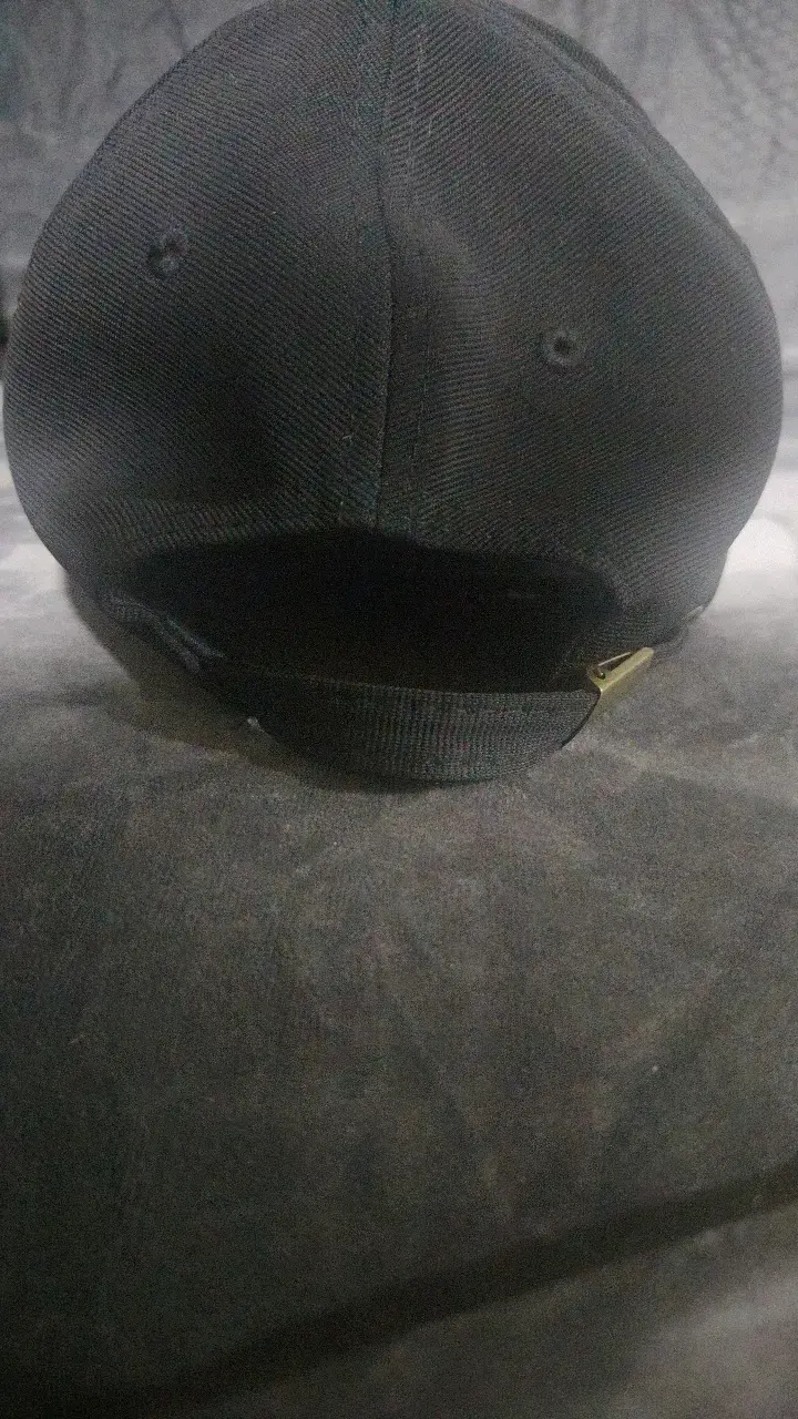 Gorra negra con logo NY ajustable - 2