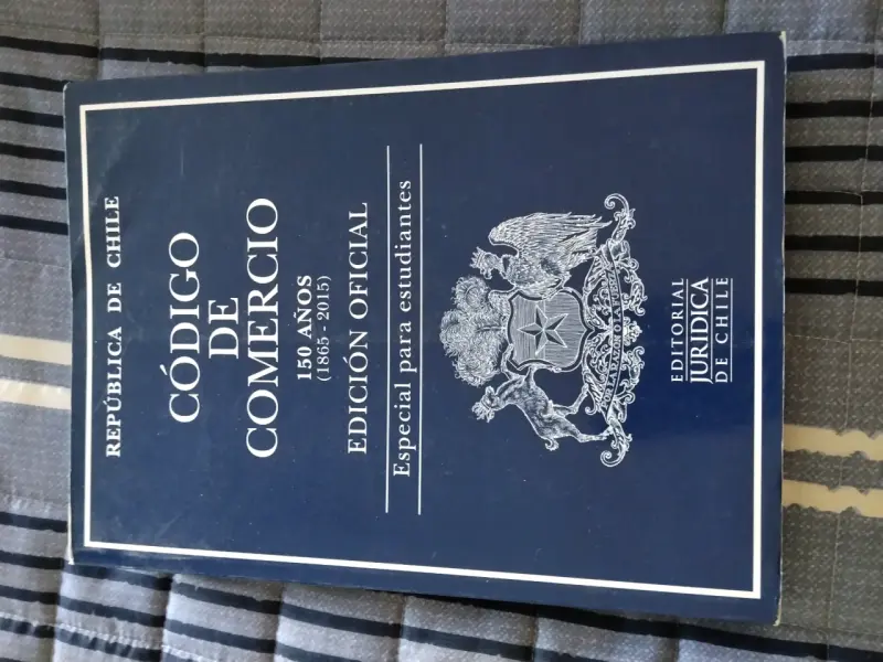 Código de Comercio de Chile Edición Oficial 150 Años