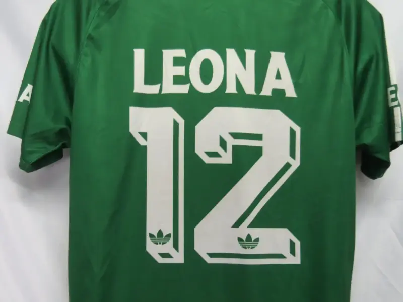 Camiseta verde Deportivo Cali talla M retro 1996 - 4