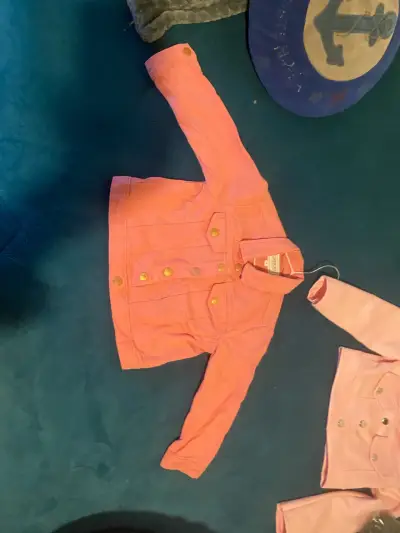 Chaqueta rosada para niña Cherokee talla 3 - miniatura 1