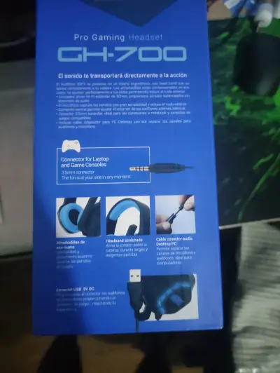 Audífonos Gamer 3Dfx CH-700 con Micrófono - miniatura 5