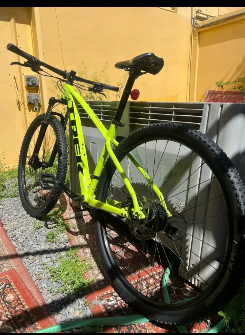 Bicicleta Trek de montaña color verde - 4
