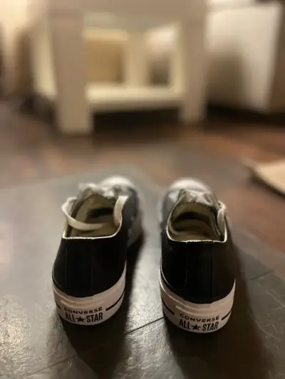Zapatillas negras Converse All Star clásicas - miniatura 3