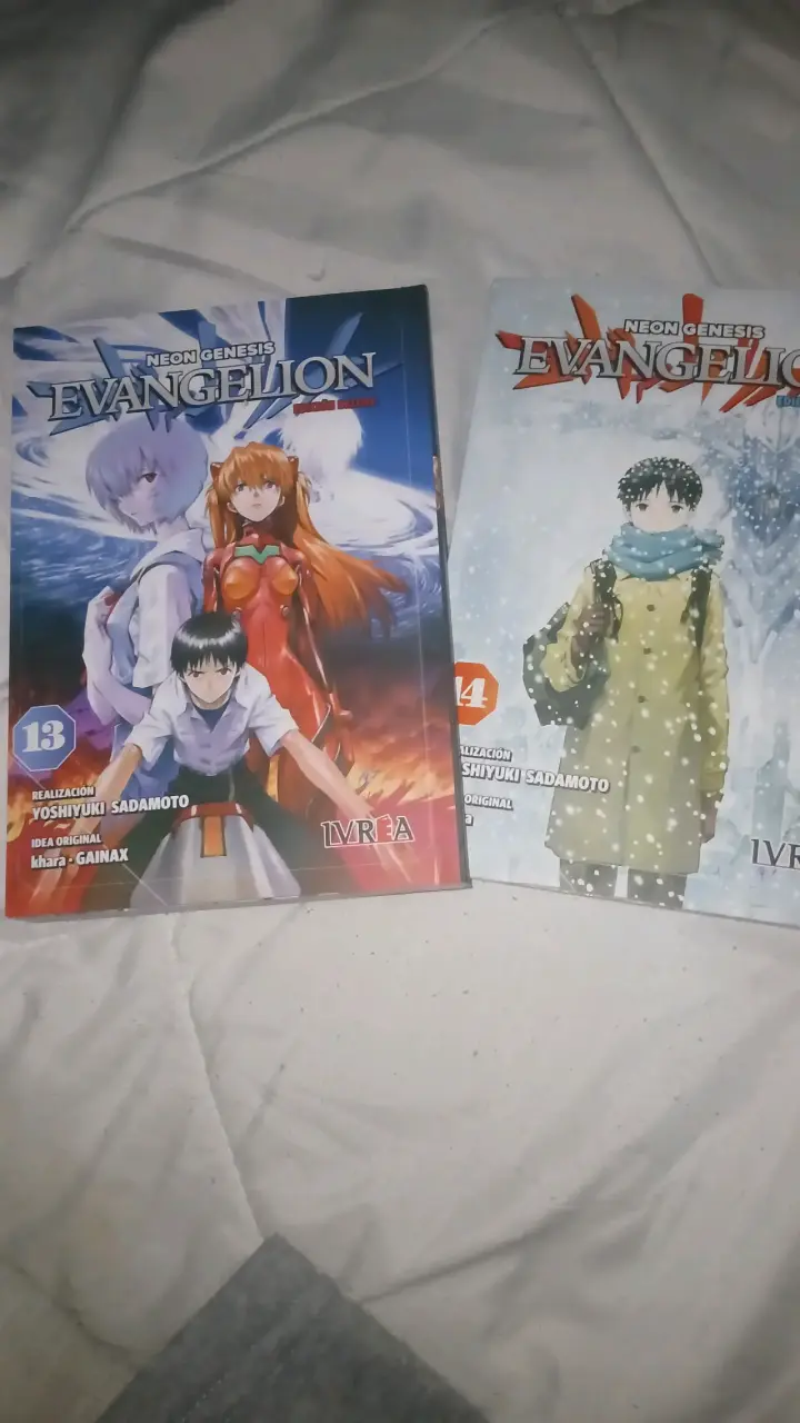 Mangas Evangelion Edición Deluxe Vol. 13 y 14 - 2
