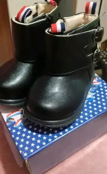 Zapatos para bebé azul y verde con velcro - miniatura 6