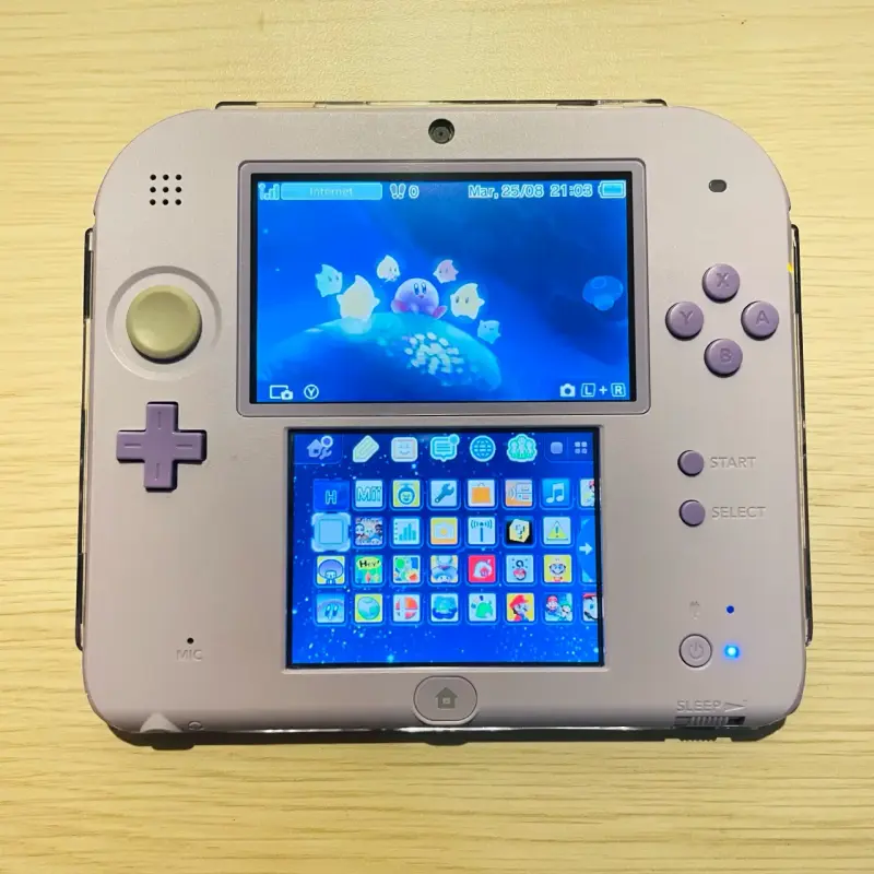 Consola Nintendo 2DS Lavanda - 3