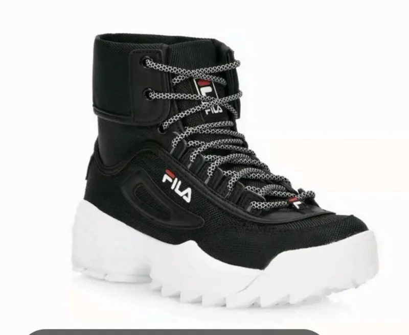 Zapatillas negras fila - 2