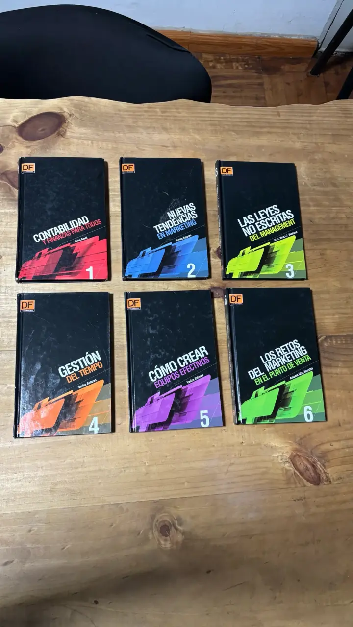 Colección 6 Libros Gestión Y Negocios DF - 1