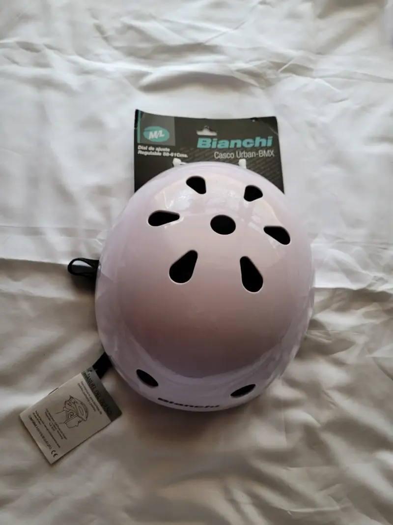 Casco Bianchi Urban-BMX color lila M/L Regulable - 2