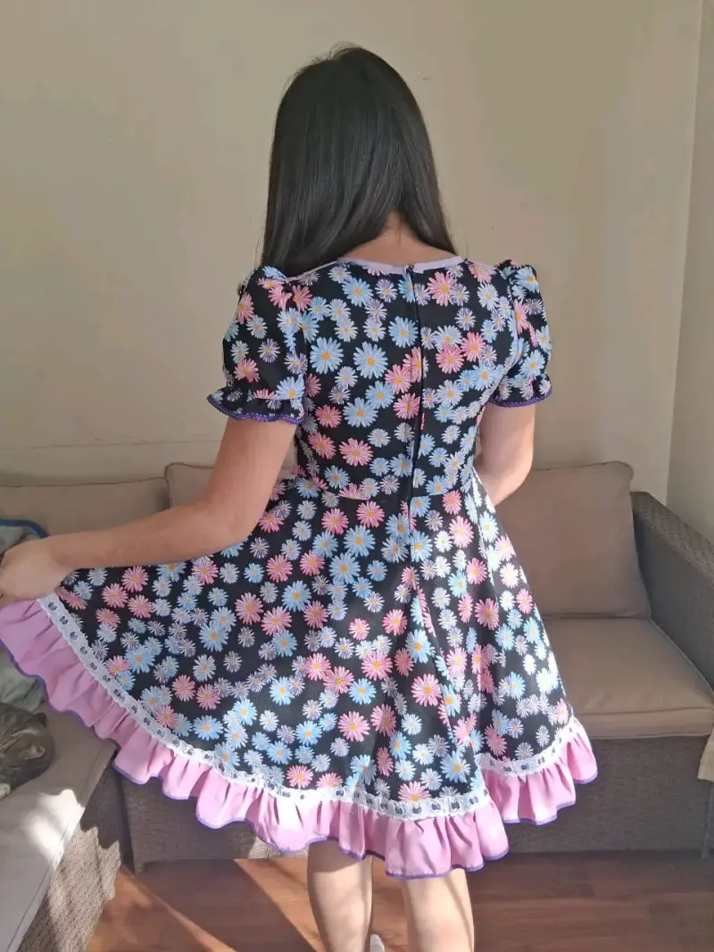 Vestido de huasita talla 12 - 2